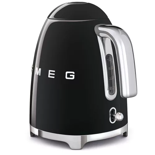 Smeg vízforraló 50-es évek design (fekete) KLF03BLEU