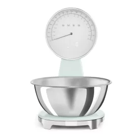   Smeg mechanikus konyhai mérleg digitális kijelzővel, 50-es évek design (világoszöld) KSF01PGWW