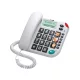Maxcom KXT480BI telefon nagy gombokkal fehér