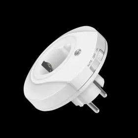   Logilink LED éjszakai lámpa áteresztő csatlakozóval és alkonyérzékelővel, 3528 LED x7 (LED012)