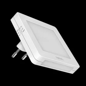   Logilink LED éjszakai lámpa alkonyérzékelővel, négyzet alakú, 3014 LED x4