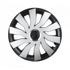 Dísztárcsa 14 Cliff fekete ezüst