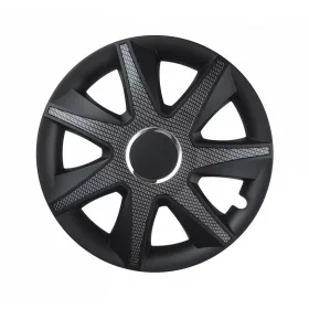 Dísztárcsa 14 Run fekete carbon