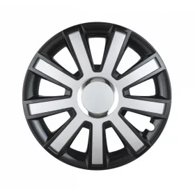 Dísztárcsa 15 Flash fekete ezüst