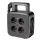 Logilink 5 m tápkábeldob, 4x AC aljzat, 1x USB-A, 1x USB-C, IP20, 3000 W (LPS504)