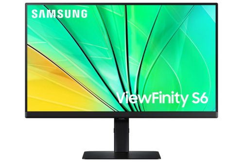 24" Samsung ViewFinity S6 S60D QHD monitor (LS24D600EAUXEN)
