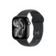 Apple Watch Series 11 GPS – 42 mm-es Kozmoszfekete alumíniumtok - Fekete sportpánt – M/L