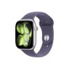 Apple Watch Series 11 GPS – 46 mm-es Ezüst alumíniumtok - Ködös lila sportpánt – M/L