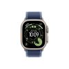 Apple Watch Ultra 3 GPS + Cellular – 49 mm-es Natúr titántok, Kék-élénkkék terep pánt – M/L