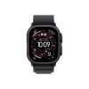 Apple Watch Ultra 3 GPS + Cellular – 49 mm-es Fekete titántok, Fekete alpesi pánt – M/L