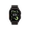 Apple Watch Ultra 3 GPS + Cellular – 49 mm-es Fekete titántok - Fekete-hamuszürke terep pánt – M/L