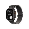 Apple Watch Ultra 3 GPS + Cellular – 49 mm-es Fekete titántok - Fekete titán milánói szíj – L