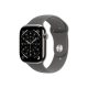 Apple Watch Series 11 GPS + Cellular – 42 mm-es Natúr titántok - Kőszürke sportpánt M/L