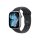 Apple Watch Series 11 GPS + Cellular – 46 mm-es Asztroszürke alumíniumtok - Éjfekete sportszíj – M/L