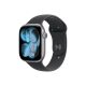 Apple Watch Series 11 GPS + Cellular – 46 mm-es Asztroszürke alumíniumtok - Éjfekete sportszíj – M/L