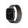 Apple Watch Series 11 GPS + Cellular – 46 mm-es Palaszürke titántok - Palaszürke milánói szíj S/M