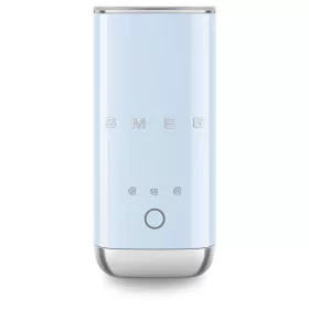  SMEG MFF02PBEU elektromos tejhabosító és tejmelegítő 6 automata funkcióval 50's Style Retro design , Pasztellkék