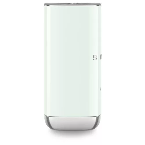 SMEG MFF02PGEU elektromos tejhabosító és tejmelegítő 6 automata funkcióval 50's Style Retro design , Pasztellzöld