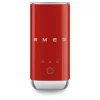 SMEG MFF02RDEU elektromos tejhabosító és tejmelegítő 6 automata funkcióval 50's Style Retro design , Piros
