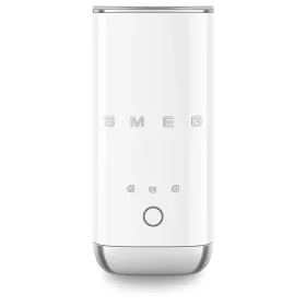   SMEG MFF02WHEU elektromos tejhabosító és tejmelegítő 6 automata funkcióval 50's Style Retro design , Fehér