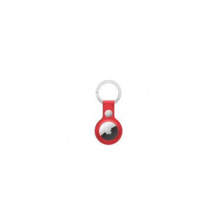 AirTag Leather Key Ring - (PRODUCT) RED