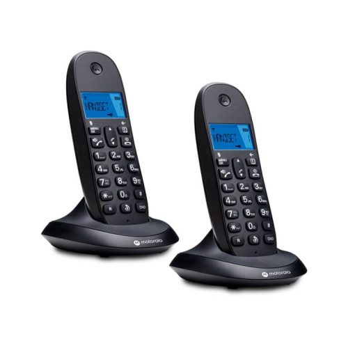 Motorola C1002CB+ fekete DECT telefon