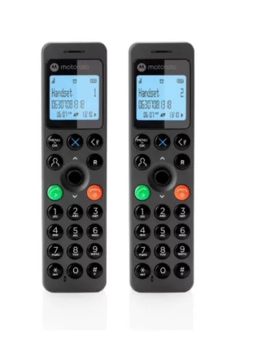 Motorola DOT202 fekete DECT telefon