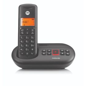   Motorola E211 fekete vezeték nélküli üzenetrögzítő telefon