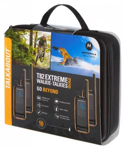 Motorola Talkabout T82 Extreme Quad Walkie Talkie készülék (B8P00811YDEMAQ)