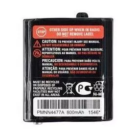 Motorola PMR akkumulátor 800mAh PMNN4477A