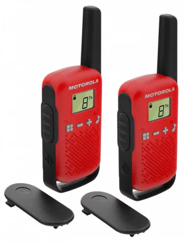 Motorola TLKR T42 Walkie Talkie készülék piros (01-04-0973)