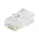 Logilink Moduláris csatlakozó, RJ45, nyitott előlappal, Cat.6 UTP, 50 db