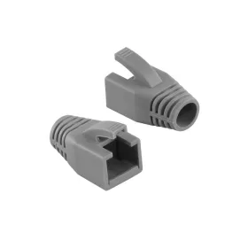 LogiLink RJ45 törésgátló 8mm, 50db szürke (MP0035)