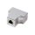 Logilink Moduláris T-adapter 1 x RJ45 anya - 2 x RJ45 anya aljzat, fémes