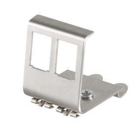   Logilink DIN-sínes adapter két RJ45 keystone modulhoz fém (MP0052)
