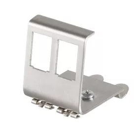   Logilink DIN-sínes adapter két RJ45 keystone modulhoz fém (MP0052)