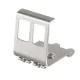 Logilink DIN-sínes adapter két RJ45 keystone modulhoz fém (MP0052)