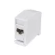 Logilink DIN-sínes adapter Cat.6A soros csatlakozóval, árnyékolt, 2x RJ45 aljzat