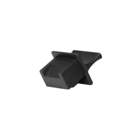   Logilink RJ45 foglalatvédő és porvédő sapka, 100 db, fekete