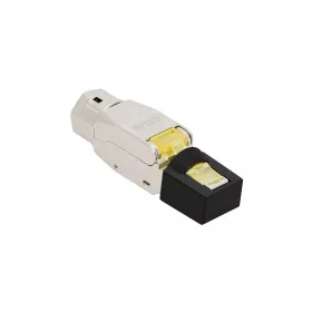   Logilink RJ45 terepi lezáródugó, Cat. 8.1, árnyékolt, extra rövid