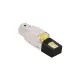 Logilink RJ45 terepi lezáródugó, Cat. 8.1, árnyékolt, extra rövid