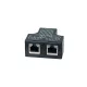 Logilink Kábelmegosztó adapter 1x RJ45 anya - 2x RJ45 anya, 10/100BT