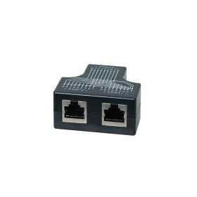   Logilink Kábelmegosztó adapter 1x RJ45 aljzat 2x RJ45 aljzathoz, 1:1 párhuzamos