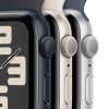 APPLE WATCH SE 2ND GENERATION 2023 (GPS) 44MM SILVER ALUMINUM CASE WITH STORM BLUE SPORT BAND - S/M - SILVER