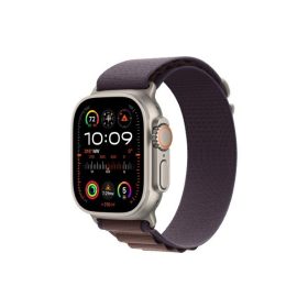   Apple Watch Ultra 2 49mm GPS + Cellular Titánium Tok, Indigó Színű Alpesi Szíj - M/L