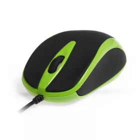 Media-Tech Plano optikai USB egér fekete-zöld (MT1091G)