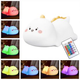   Media-Tech POKKY Clever Dino többszínű éjszakai lámpa gyerekeknek