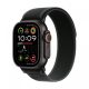 Apple Watch Ultra 2 49mm GPS + Cellular Fekete Titánium Tok, Szürke Szövet Színű Szíj M/L