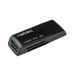 Natec Mini Ant 3 kártyaolvasó USB 2.0 fekete (NCZ-0560)