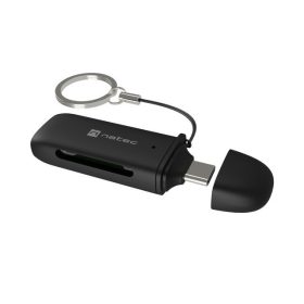   NATEC SCARAB C SD/MICRO SD USB 3.2 GEN 1 KÁRTYAOLVASÓ FEKETE